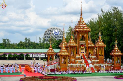 ภาพ No.48859:ประมวลภาพพิธีพระราชทานเพลิงศพ พระสุธรรมญาณวิเทศ (สุธรรม สุธมฺโม)