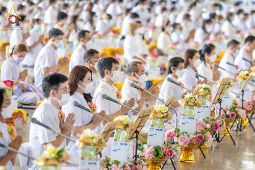 ภาพ No.49880:ประมวลภาพพิธีถวายคิลานเภสัช และอุปกรณ์ทางการแพทย์แด่คณะสงฆ์ วันเสาร์ที่ 20 สิงหาคม พ.ศ. 2565