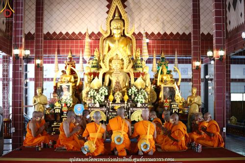 ภาพ No.40171:พิธีตัดปอยผม ปลงผม ขอขมารับผ้าไตรและพิธีบรรพชา ในโครงการอุปสมบท บูชาธรรมมหาปูชนียาจารย์ ประจำปี 2564 ชุดที่ 10