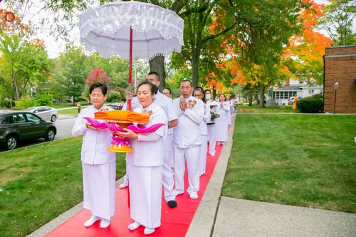 ภาพ No.54303:ประมวลภาพพิธีทอดกฐินสามัคคี ณ วัดพระธรรมกายชิคาโก (วันที่ 16 ตุลาคม พ.ศ. 2565)