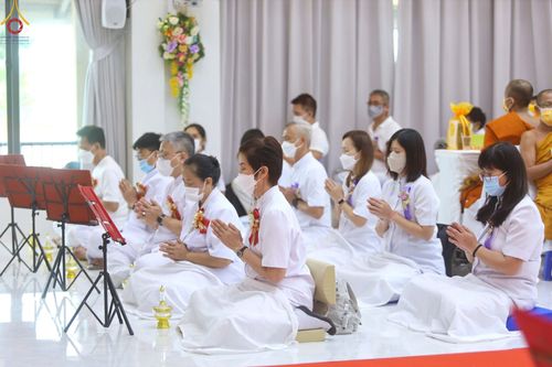 ภาพ No.50219:ประมวลภาพพิธีถวายมหาสังฆทาน 77 วัด ฉลองครบรอบ 7 ปี ศูนย์ปฏิบัติธรรมพัทลุง