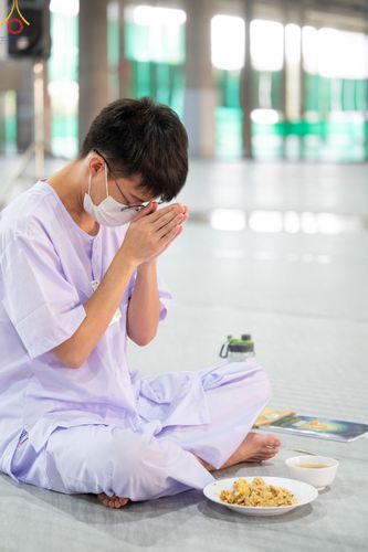 ภาพ No.47360:ประมวลภาพกิจวัตร-กิจกรรม ธรรมทายาท ในโครงการบรรพชาอุปสมบทหมู่ รุ่นเข้าพรรษา