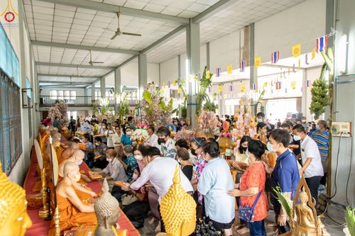 ภาพ No.52707:ประมวลภาพพิธีทอดกฐินสามัคคี ณ วัดหนองโพธิ์ จังหวัดนครปฐม (วันที่ 11 ตุลาคม พ.ศ. 2565)