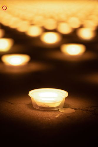 ภาพ No.49141:ประมวลภาพพิธีจุดประทีป  ในวันสมาธิโลก (วันเสาร์ที่ 6 สิงหาคม พ.ศ. 2565)