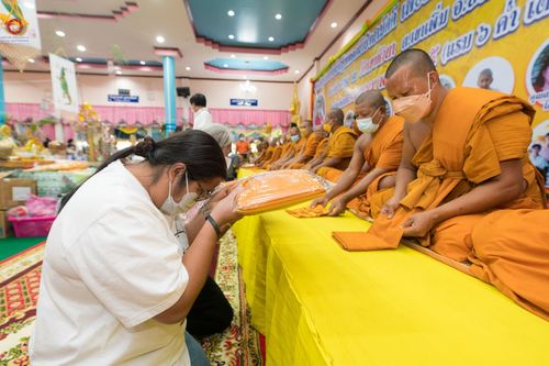 ภาพ No.53212:ประมวลภาพพิธีทอดกฐินสามัคคี ณ วัดเขาหัวนา จังหวัดนครนายก (วันที่ 16 ตุลาคม พ.ศ. 2565)