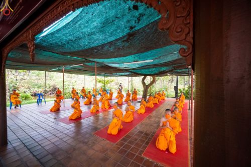 ภาพ No.44749:ประมวลภาพพิธีบรรพชา ในโครงการบรรพชาสามเณร ฟื้นฟูพระพุทธศาสนาทั่วไทย ณ เมืองโบราณ