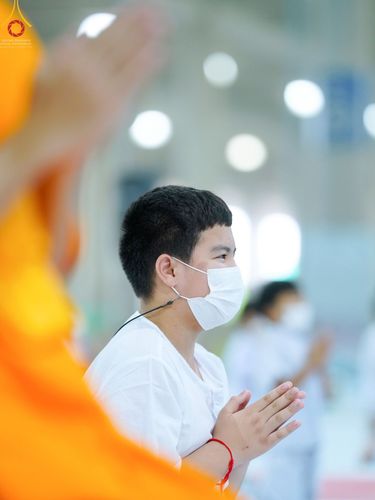 ภาพ No.43973:ประมวลภาพพิธีปลงผม โครงการบรรพชาสามเณรฟื้นฟูพระพุทธศาสนาทั่วไทย ณ ศูนย์อบรมวัดพระธรรมกาย