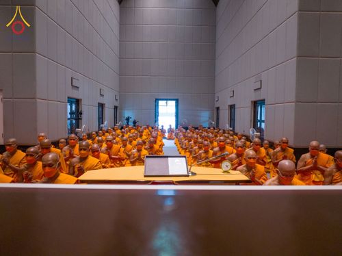 ภาพ No.48392:ประมวลภาพพิธีอธิษฐานพรรษาของคณะสงฆ์ วัดพระธรรมกาย ปีพุทธศักราช 2565