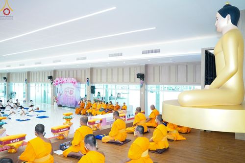 ภาพ No.48114:ประมวลภาพพิธีทอดผ้าป่าสามัคคี ณ ศูนย์ปฏิบัติธรรมภาคใต้ อ.บางกล่ำ จ.สงขลา