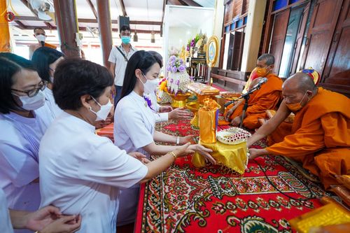 ภาพ No.55961:ประมวลภาพพิธีทอดกฐินสามัคคี ณ วัดโพธิ์ จ.พระนครศรีอยุธยา (วันที่ 23 ตุลาคม พ.ศ. 2565)