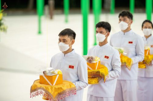 ภาพ No.47760:ประมวลภาพพิธีมุทิตาสักการะพระภิกษุนาคหลวง วันพุธที่ 6 กรกฎาคม พ.ศ. 2565