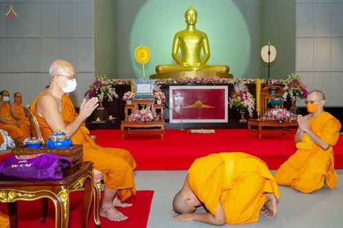 ภาพ No.47761:ประมวลภาพพิธีมุทิตาสักการะพระภิกษุนาคหลวง วันพุธที่ 6 กรกฎาคม พ.ศ. 2565