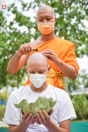 ภาพ No.44096:ประมวลภาพพิธีตัดปอยผมนาคธรรมทายาท ณ ศูนย์ปฏิบัติธรรมสระบุรี