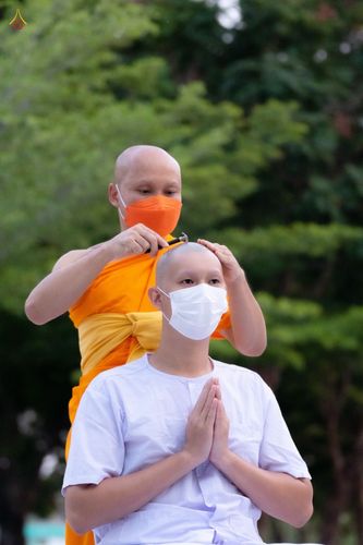 ภาพ No.44173:ประมวลภาพพิธีตัดปอยผมนาคธรรมทายาท รุ่นวันคุ้มครองโลกเฟส 1  ณ วัดพระธรรมกาย