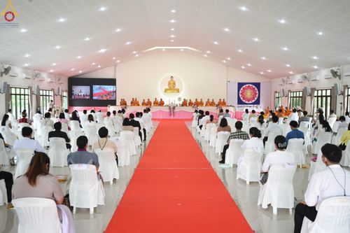 ภาพ No.43728:ประมวลภาพพิธีมอบโล่และใบประกาศเกียรติคุณ โครงการเจริญพุทธมนต์ บทธัมมจักกัปปวัตตนสูตร โรงเรียนที่มีผลการดำเนินกิจกรรมดีเด่น จังหวัดสระบุรี