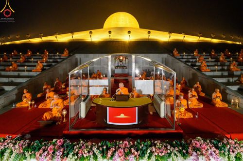 ภาพ No.43436:ประมวลภาพวันมาฆบูชา ประจำปี พ.ศ. 2565 ณ วัดพระธรรมกาย