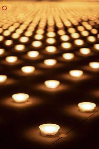 ภาพ No.49140:ประมวลภาพพิธีจุดประทีป  ในวันสมาธิโลก (วันเสาร์ที่ 6 สิงหาคม พ.ศ. 2565)