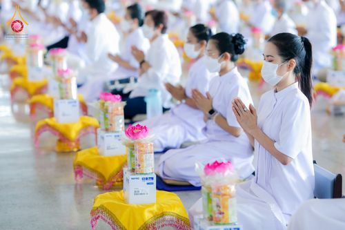 ภาพ No.49882:ประมวลภาพพิธีถวายคิลานเภสัช และอุปกรณ์ทางการแพทย์แด่คณะสงฆ์ วันเสาร์ที่ 20 สิงหาคม พ.ศ. 2565