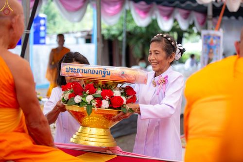 ภาพ No.55844:ประมวลภาพพิธีทอดกฐินสามัคคี ณ ศูนย์การศึกษาจอมบึง จ.ราชบุรี (วันที่ 23 ตุลาคม พ.ศ. 2565)