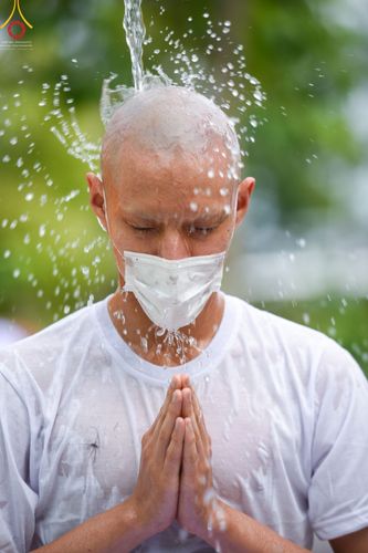 ภาพ No.44099:ประมวลภาพพิธีตัดปอยผมนาคธรรมทายาท ณ ศูนย์ปฏิบัติธรรมสระบุรี