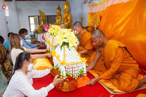 ภาพ No.52847:ประมวลภาพพิธีทอดกฐินสามัคคี ณ วัดโนนสมบูรณ์ จังหวัดปราจีนบุรี (วันที่ 14 ตุลาคม พ.ศ. 2565)