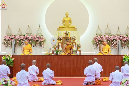 ภาพ No.48152:ประมวลภาพพิธีบรรพชาอุปสมบท รุ่นเข้าพรรษา ปี 2565 ณ ศูนย์อบรมเยาวชนกาญจนบุรี