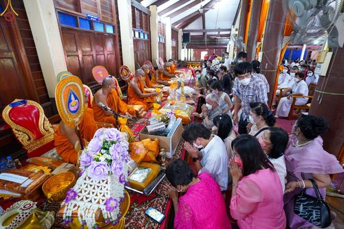 ภาพ No.55962:ประมวลภาพพิธีทอดกฐินสามัคคี ณ วัดโพธิ์ จ.พระนครศรีอยุธยา (วันที่ 23 ตุลาคม พ.ศ. 2565)