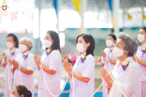 ภาพ No.50821:ประมวลภาพพิธีงานบุญวันอาทิตย์ พิธีจุดเทียนใจไฟนิรันดร์อนันตชัย วันที่ 28 สิงหาคม พ.ศ. 2565