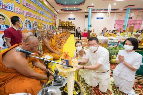 ภาพ No.53213:ประมวลภาพพิธีทอดกฐินสามัคคี ณ วัดเขาหัวนา จังหวัดนครนายก (วันที่ 16 ตุลาคม พ.ศ. 2565)