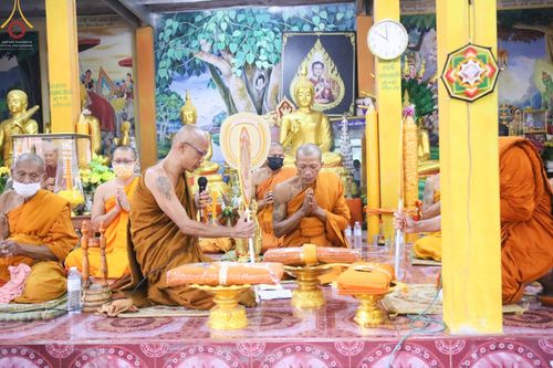 ภาพ No.54075:ประมวลภาพพิธีทอดกฐินสามัคคี ณ วัดเหล่าฝ้าย จ.ยโสธร (วันที่ 16 ตุลาคม พ.ศ. 2565)