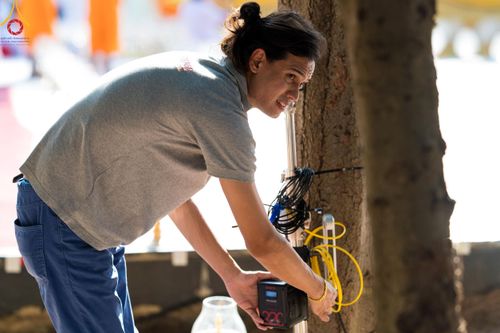 ภาพ No.107702:V.4 ทุ่มใจ การเตรียมงาน เก็บงาน การรับบุญของเจ้าหน้าที่หน่วยงานต่างๆ เพื่อโครงการธรรมยาตรา กตัญญูบูชามหาปูชนียาจารย์ พระมงคลเทพมุนี (สด จนฺทสโร) พระผู้ปราบมาร อนุสรณ์สถาน 7 แห่ง ปีที่ 12 ระหว่างวันที่ 2 - 31 มกราคม พ.ศ.2567