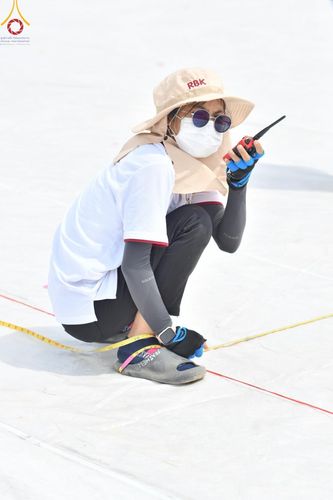 ภาพ No.128694:V.33 รวมพลังเพื่อบางกล่ำ การเตรียมงานของเจ้าหน้าที่หน่วยงานต่างๆ เพื่องานธรรมยาตราอัญเชิญพระบรมสารีริกธาตุ ประดิษฐาน ณ มหารัตนเจดีย์สิริปทุมสวรรค์ (เจดีย์อริยพุทธะ 5 พระองค์) ศูนย์ปฏิบัติธรรมภาคใต้ อ.บางกล่ำ จ.สงขลา ระหว่างวันที่ 9-10 มีนาคม พ.ศ. 2567