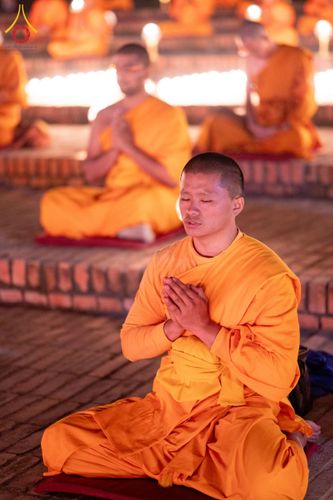 ภาพ No.210538:วันเสาร์ที่ 8 มีนาคม พ.ศ. 2568 พิธีจุดประทีป โครงการบรรพชาสามเณรชาวเนปาล 500 รูป ณ ชาตสถานอุทยานลุมพินีวัน ที่ประสูติขององค์สมเด็จพระสัมมาสัมพุทธเจ้า ลุมพินี ประเทศเนปาล