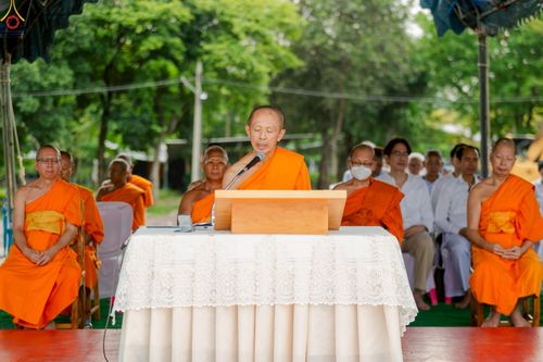 ภาพ No.246911:วันอาทิตย์ที่ 14 กันยายน พ.ศ. 2568 พิธีทอดผ้าป่า ซื้อดิน ปรับพื้นที่ลานธรรม  และพิธีกลั่นแผ่นดิน โปรยทราย สถาปนาองค์พระเจดีย์ เพื่อสร้างสันติภาพโลก  ณ ศูนย์ปฏิบัติธรรมสระบุรี อ.พระพุทธบาท จ.สระบุรี