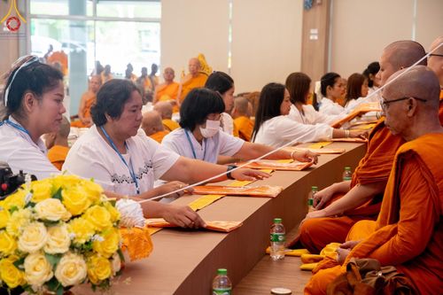 ภาพ No.142207:พิธีถวายสังฆทานแด่คณะสงฆ์ 323 วัด ปีที่ 20 ครั้งที่ 170 , พิธีมอบกองทุนหนุนแรงใจช่วยครูใต้ ปีที่ 17 ครั้งที่ 135 และพิธีทำบุญอุทิศส่วนกุศลให้ผู้วายชนม์ วันเสาร์ที่ 22 มิถุนายน พ.ศ.2567 ณ ศูนย์ปฏิบัติธรรมภาคใต้ อ.บางกล่ำ จ.สงขลา