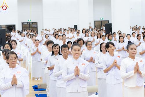 ภาพ No.157411:โครงการ อุบาสกแก้ว อุบาสิกาแก้ว รุ่นที่ 3 ตัวแทนทอดกฐินสามัคคีทั่วไทย 30,000 วัด บูชาธรรม 80 ปี หลวงพ่อธัมมชโย ระหว่างวันที่ 19-22 กันยายน พ.ศ. 2567 โซนกรุงเทพฯ-สมุทรปราการ ณ อาคาร 115 ปี คุณยายอาจารย์ฯ วัดพระธรรมกาย