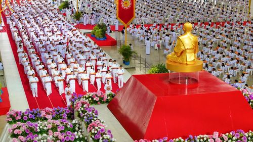 พิธีทอดผ้าป่าสมทบกฐินวัดพระธรรมกาย และสมทบกฐิน 30,000 วัดทั่วไทย ครั้งที่ 2 ณ สภาธรรมกายสากล วัดพระธรรมกาย วันอังคารที่ 17 กันยายน พ.ศ. 2567