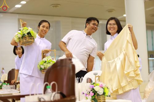 ภาพ No.125421:V.27 มาฆะ สาธุ  การรับบุญเตรียมงาน ปฎิบัติงาน เก็บงาน ของเจ้าหน้าที่หน่วยงานต่างๆ เพื่อวันมาฆบูชา วันเสาร์ที่ 24 กุมภาพันธ์  พ.ศ. 2567 ณ วัดพระธรรมกาย จ.ปทุมธานี