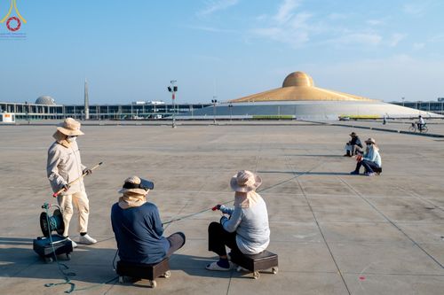 ภาพ No.60888:V.37 ยิ่งกว่าดี เพื่อ 80 ปีของพ่อ ภาพการเตรียมงานของหน่วยงานต่างๆ เพื่อพิธีฉลองอายุวัฒนมงคล 80 ปี หลวงพ่อธัมมชโย และรับถวายมหาสังฆทาน 10,000 กว่าวัดทั่วประเทศ ในวันคุ้มครองโลก วันจันทร์ที่ 22 เมษายน พ.ศ. 2567