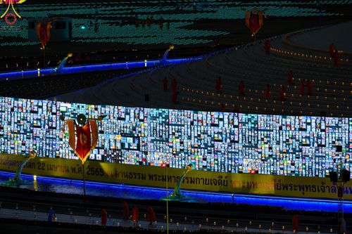 ภาพ No.44995:ประมวลภาพพิธีจุดประทีป​ วันคุ้ม​ครองโลก ณ วัดพระธรรมกาย