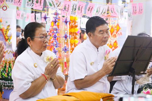 ภาพ No.54080:ประมวลภาพพิธีทอดกฐินสามัคคี ณ วัดเหล่าฝ้าย จ.ยโสธร (วันที่ 16 ตุลาคม พ.ศ. 2565)