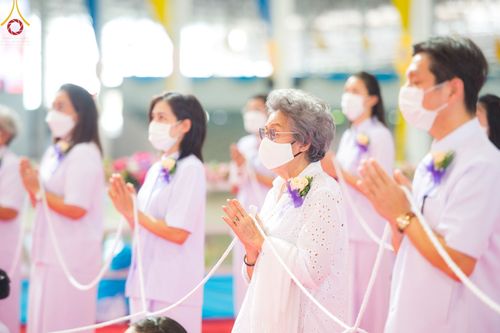 ภาพ No.50820:ประมวลภาพพิธีงานบุญวันอาทิตย์ พิธีจุดเทียนใจไฟนิรันดร์อนันตชัย วันที่ 28 สิงหาคม พ.ศ. 2565