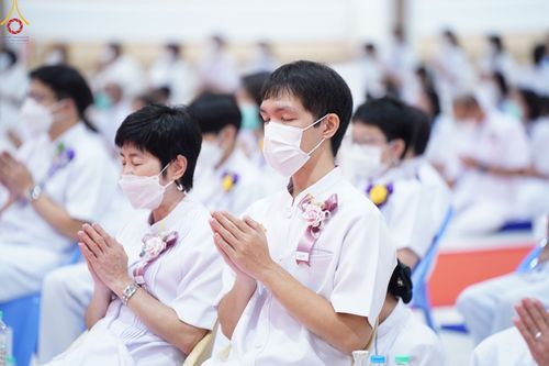 ภาพ No.53985:ประมวลภาพพิธีทอดกฐินบรมจักรพรรดิ ณ สถาบันธรรมชัย (วันที่ 16 ตุลาคม พ.ศ. 2565)