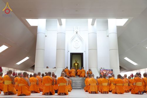 ภาพ No.48396:ประมวลภาพพิธีอธิษฐานพรรษาของคณะสงฆ์ วัดพระธรรมกาย ปีพุทธศักราช 2565