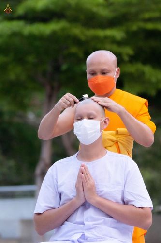 ภาพ No.44175:ประมวลภาพพิธีตัดปอยผมนาคธรรมทายาท รุ่นวันคุ้มครองโลกเฟส 1  ณ วัดพระธรรมกาย