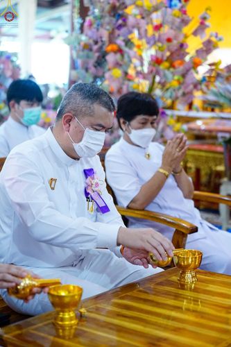 ภาพ No.55966:ประมวลภาพพิธีทอดกฐินสามัคคี ณ วัดโพธิ์ จ.พระนครศรีอยุธยา (วันที่ 23 ตุลาคม พ.ศ. 2565)