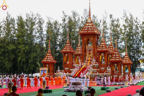 ภาพ No.48864:ประมวลภาพพิธีพระราชทานเพลิงศพ พระสุธรรมญาณวิเทศ (สุธรรม สุธมฺโม)