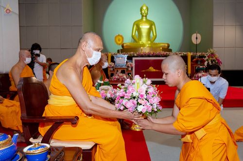 ภาพ No.47765:ประมวลภาพพิธีมุทิตาสักการะพระภิกษุนาคหลวง วันพุธที่ 6 กรกฎาคม พ.ศ. 2565