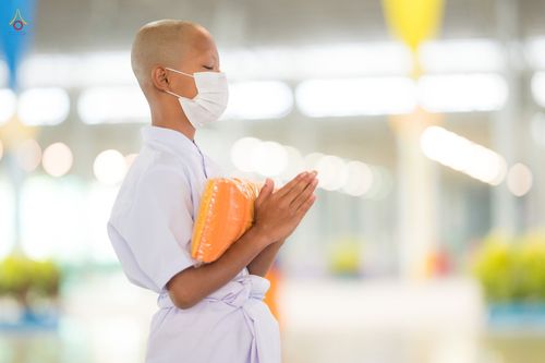 ภาพ No.44321:ประมวลภาพพิธีบรรพชา และพิธีถวายบาตร โครงการบวชภาคฤดูร้อน พ.ศ. 2565