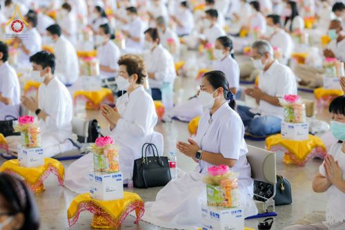 ภาพ No.49884:ประมวลภาพพิธีถวายคิลานเภสัช และอุปกรณ์ทางการแพทย์แด่คณะสงฆ์ วันเสาร์ที่ 20 สิงหาคม พ.ศ. 2565